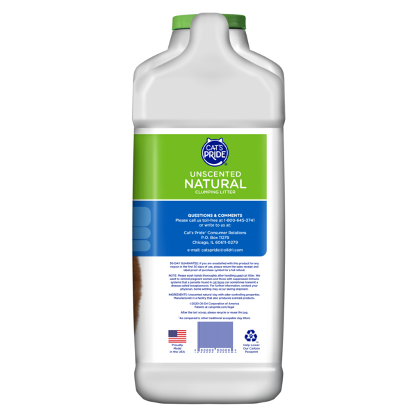 Cat's Pride Natural Unscented Lightweight Clumping Clay Cat Litter
