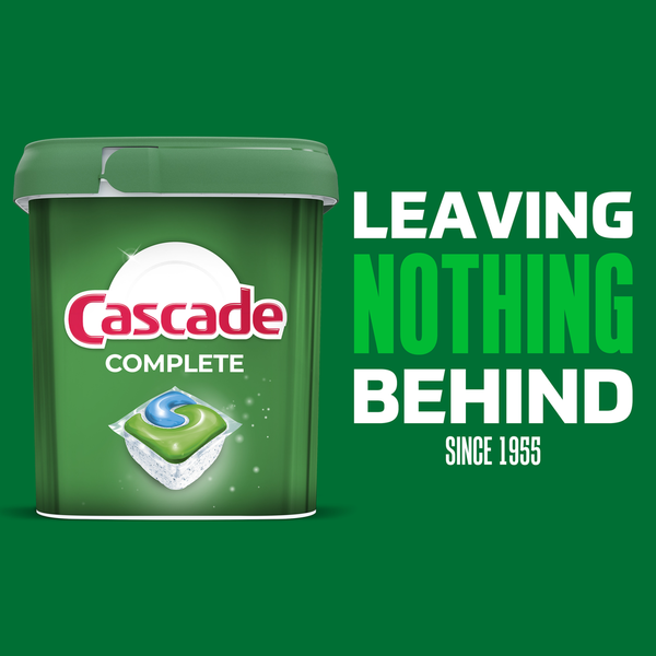 Cascade Complete Dishwasher Detergent Fresh