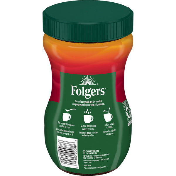 Folgers Classic Decaf Instant Coffee