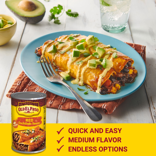 Old El Paso Medium Red Enchilada Sauce