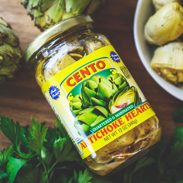 Cento Quartered and Marinated Artichoke Hearts