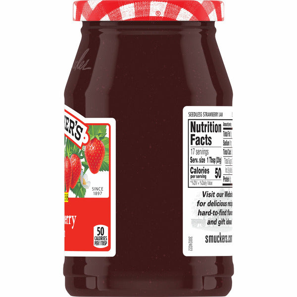 Smucker's Jam, Strawberry, Seedless