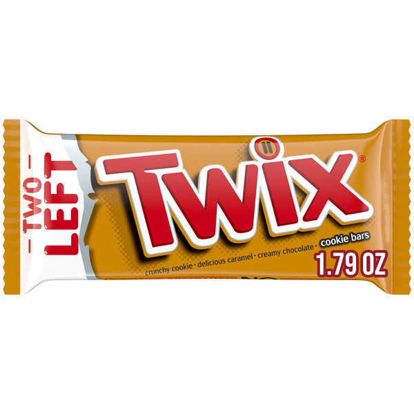 TWIX Caramel Cookie Milk Chocolate Candy Bars Full Size