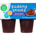 Food Club Pudding Snacks, Chocolate️