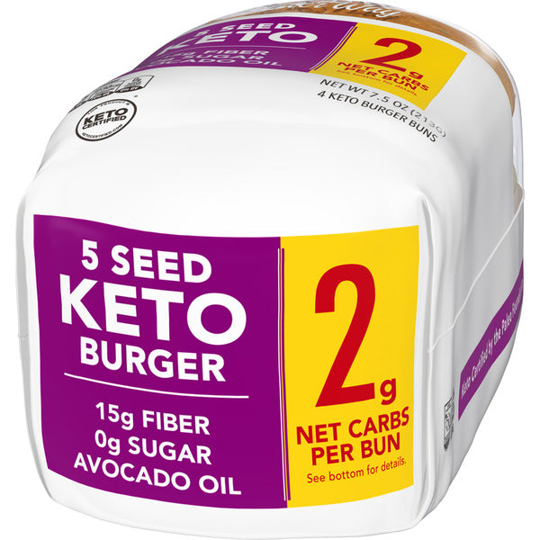 Lewis Bake Shop 5 Seed Keto Buns