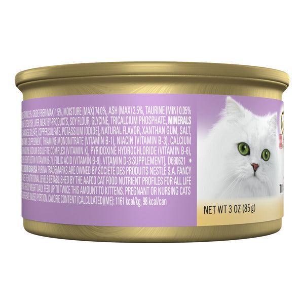 Purina Fancy Feast Wet Cat Food Flaked Tuna and Mackerel Feast