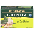 Bigelow Green Tea with Ginger plus Probiotics