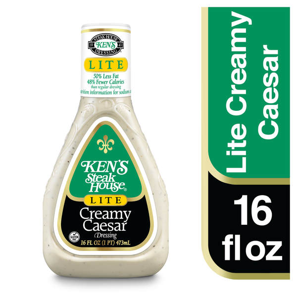 Ken's Steak House Lite Creamy Caesar Dressing