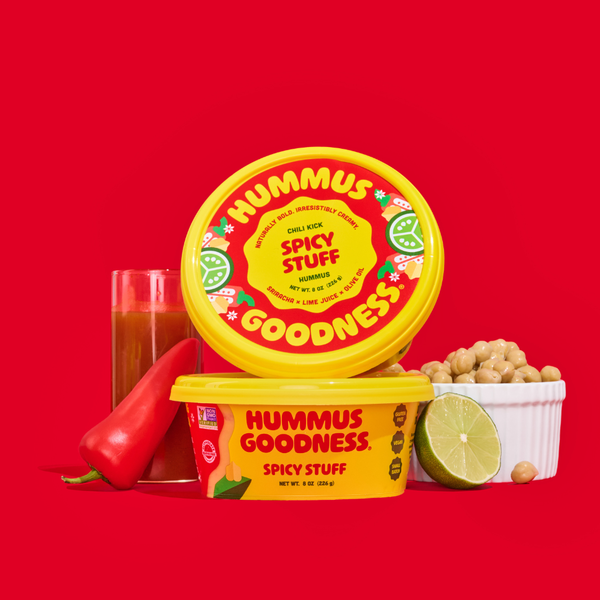 Hummus Goodness  Spicy Stuff, Seed Oil Free