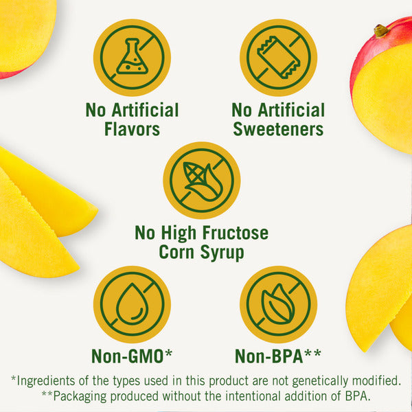 Del Monte Diced Mangos in Light Syrup