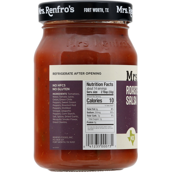 Mrs. Renfro's Smoky Roasted Salsa Medium