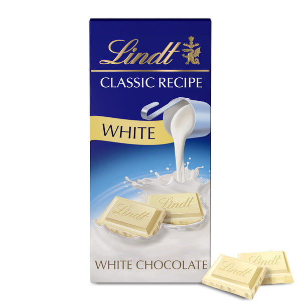 Lindt Classic Recipe White Chocolate Candy Bar