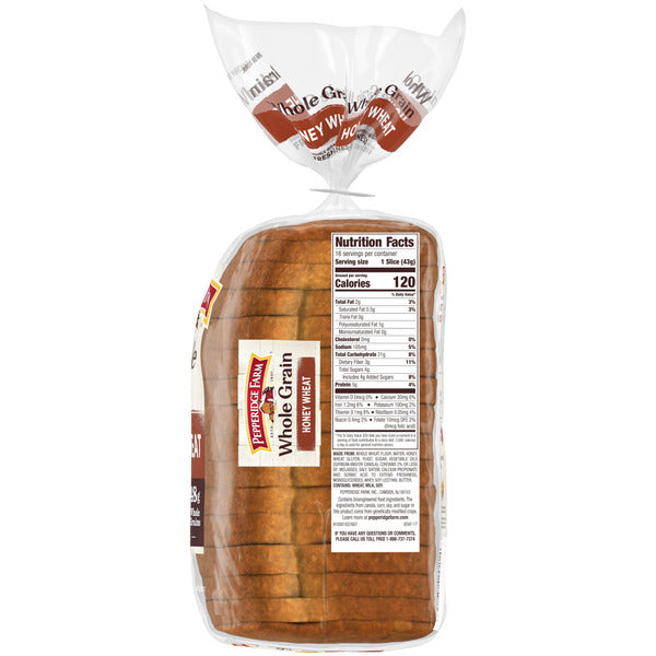 Pepperidge Farm Honey Wheat Bread