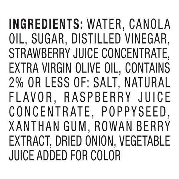 Marzetti Simply Dressed Strawberry Poppyseed Dressing