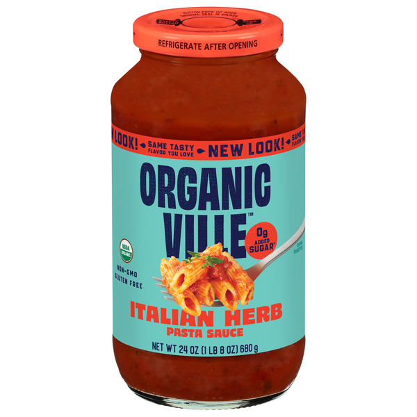 Organicville Italian Herb Pasta Sauce