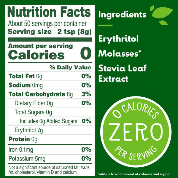 Truvia Sweet Complete Brown  Sweetener With The Stevia Leaf