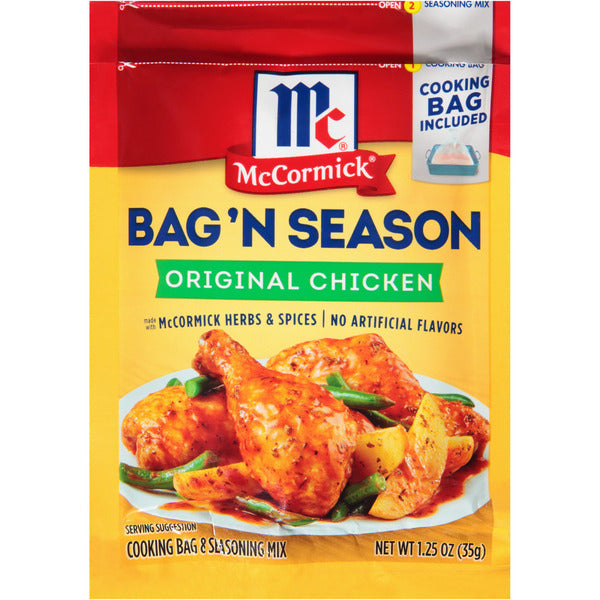 McCormick® Bag 'n Season® Original Chicken Cooking Bag & Seasoning Mix