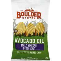 Boulder Canyon Potato Chips, Kettle Style, Malt Vi...
️