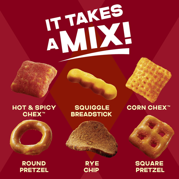 Chex Mix Hot and Spicy Savory Snack Mix