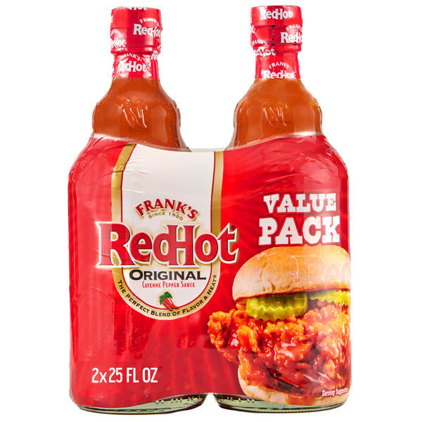 Frank's RedHot® Twin Pack Original Cayenne Pepper Hot Sauce