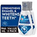 Crest Advanced Mouthwash, Alcohol Free, Extra Whitening, Energizing Mint Flavor
