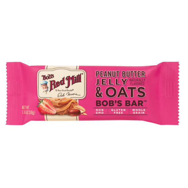 Bob's Red Mill Peanut Butter Jelly & Oats Bob's Bar