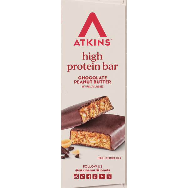 Atkins Chocolate Peanut Butter High Protein Bar