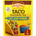 Old El Paso 25% Less Sodium Taco Seasoning Mix