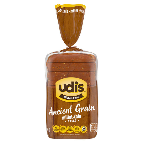 Udi's Gluten Free Frozen Millet Chia Bread