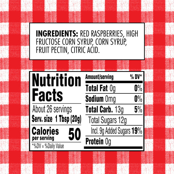 Smucker's Seedless Red Raspberry Jam, 18 Ounces