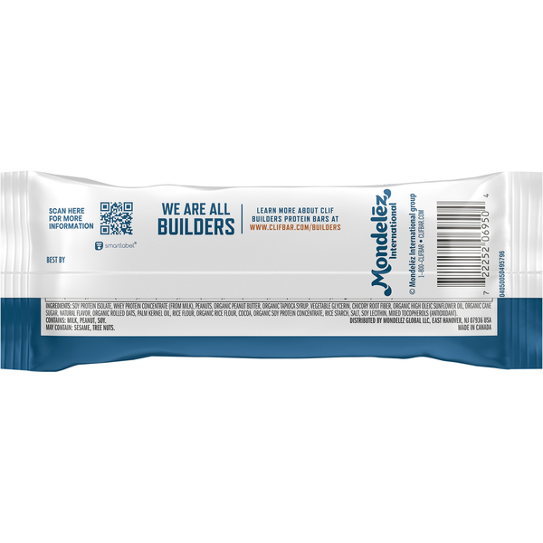 Builders Reduced Sugar Crispy Peanut Butter Chocolate Flavored Protein Bar