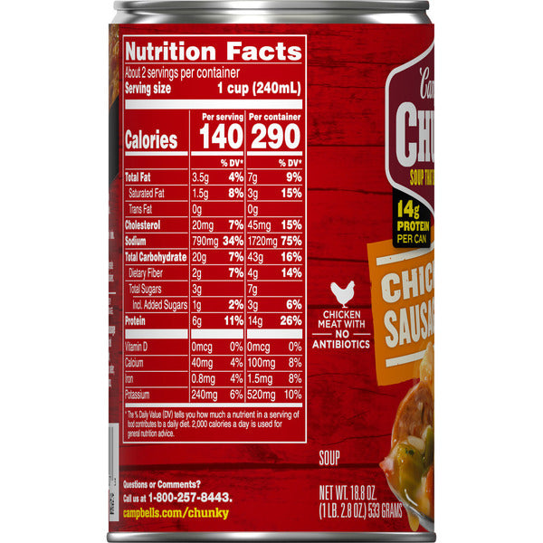 Campbell's Chicken and Sausage Gumbo