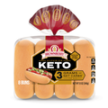 Brownberry 8 ct, Keto, Buns, Hot Dog Buns, 12 oz