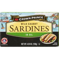 Crown Prince Sardines, Wild Caught, in Oil️