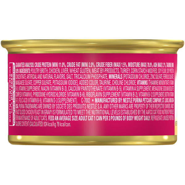 Purina Fancy Feast Sliced Chicken Feast Wet Cat Food in Gravy