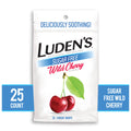 Luden's Soothing Throat Drops  Sugar Free Wild Cherry