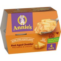 Annie's Real Aged Cheddar Organic Mac and Cheese C...
️