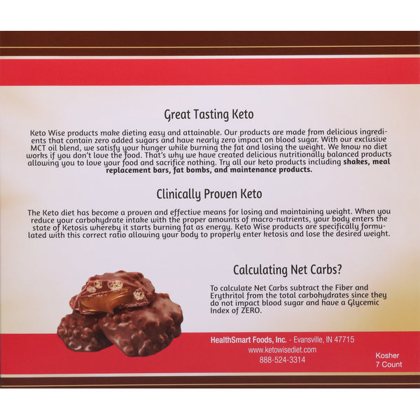 Keto Wise Fat Bombs, Crispy Caramels