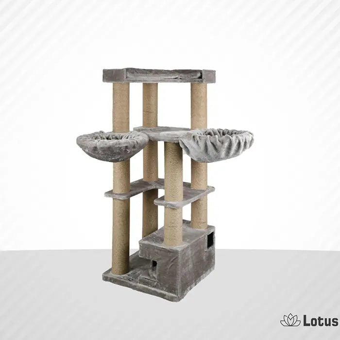 Lotus Pet Design Luxembourg Grey Cat Scratcher Post