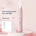 Rechargeable Dog Paw Trimmer with LED Light and Quiet Motor