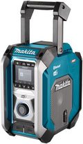 Makita mr007gz | construction radio | fm dab dab+ bluetooth | 12v, 18v, and 40v | without batteries and charger | in box - mr007gz