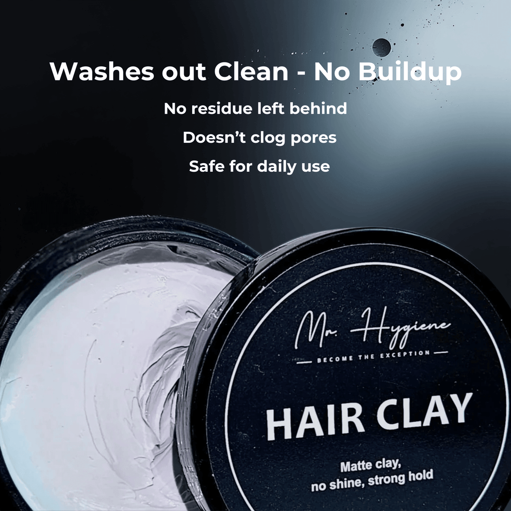 Matte Finish Hair Clay - Strong Hold. Zero Shine. All-Day Control.
