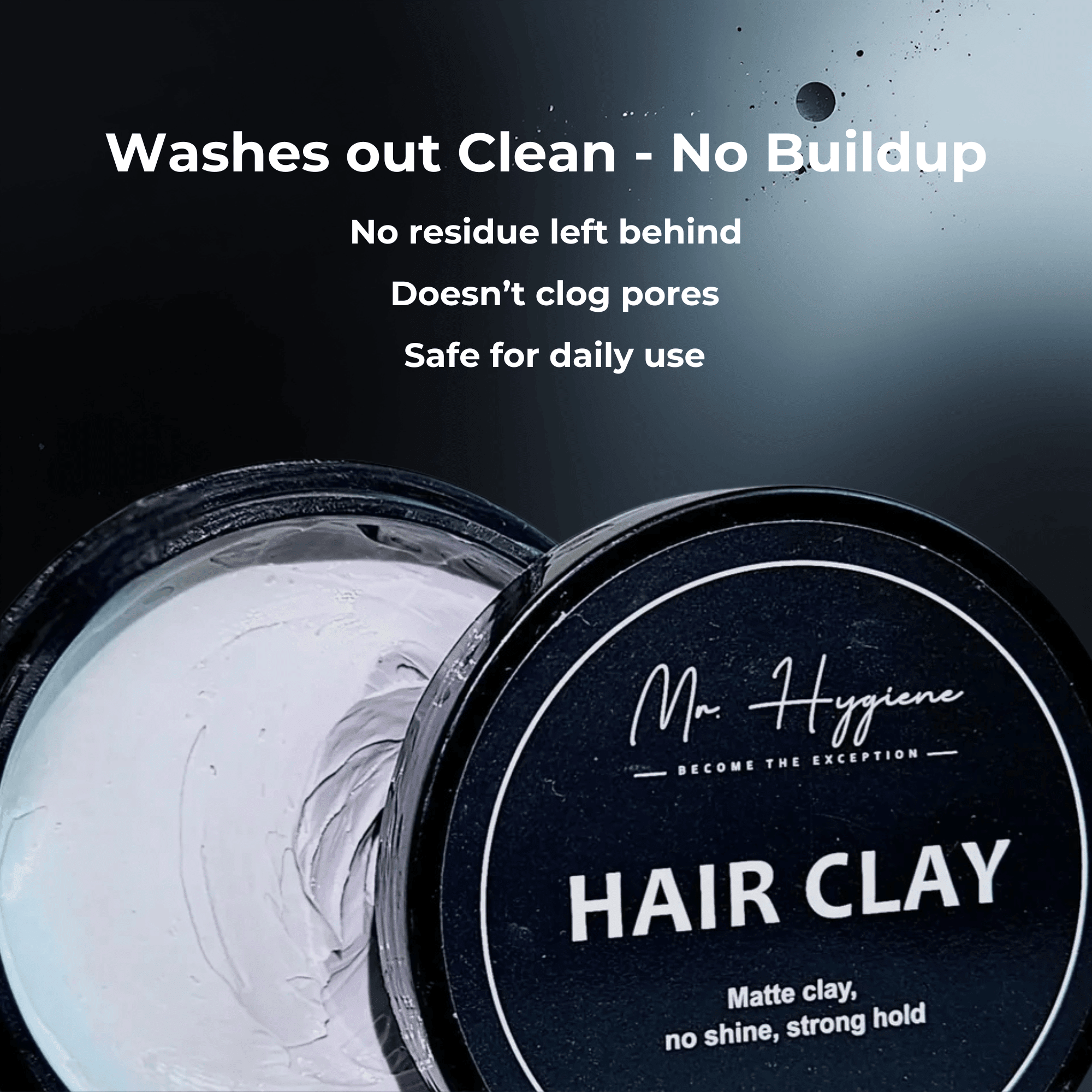 Matte Finish Hair Clay - Strong Hold. Zero Shine. All-Day Control.