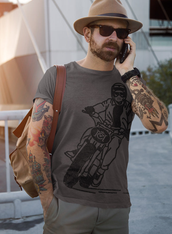Crown Moto Name Plate T-shirt