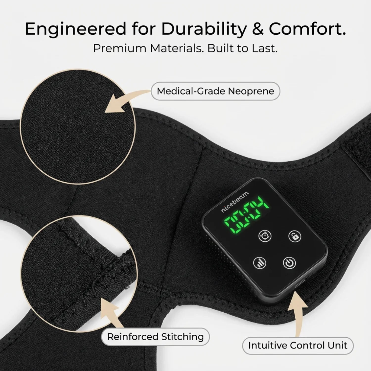 Nicebeam Red Light Therapy Knee Pad