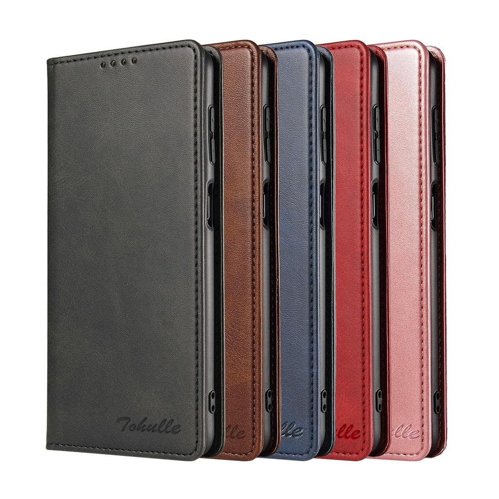 TOHULLE for Google Pixel 6 Case, Vintage Wallet Case Card Holder - Blue