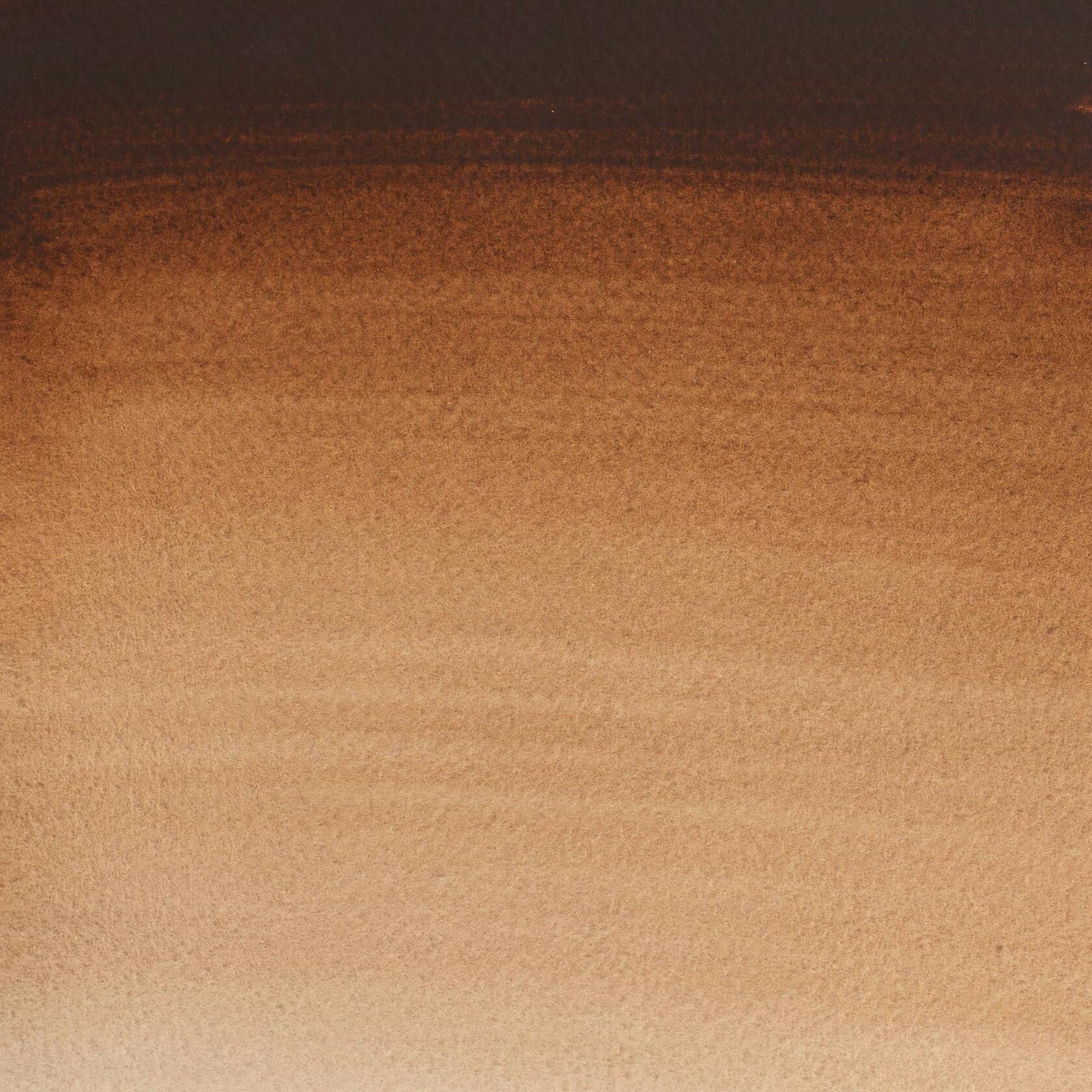 Winsor & Newton Cotman Watercolor Paint Half Pan Burnt Umber 1/2 Pan