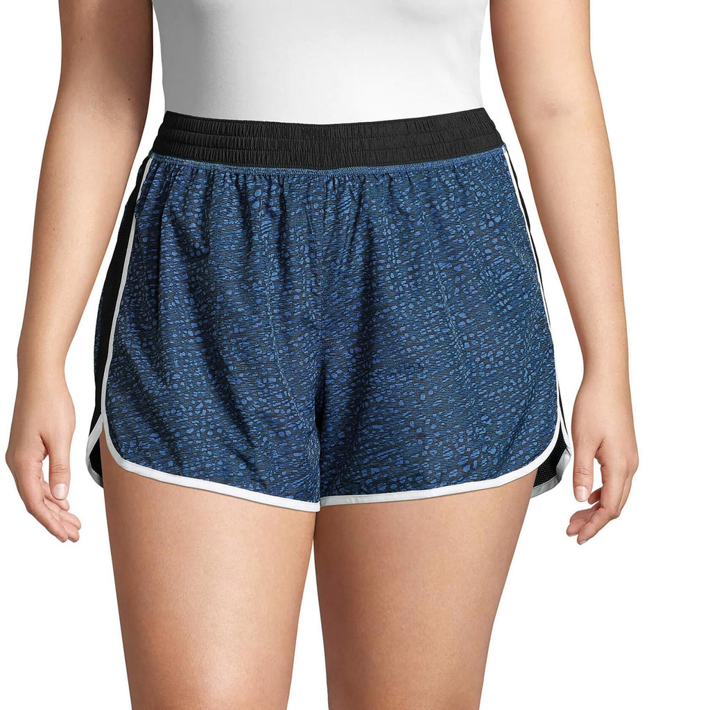 JUST MY SIZE Womens Active Woven Run Athletic Shorts Spot On Odyssey