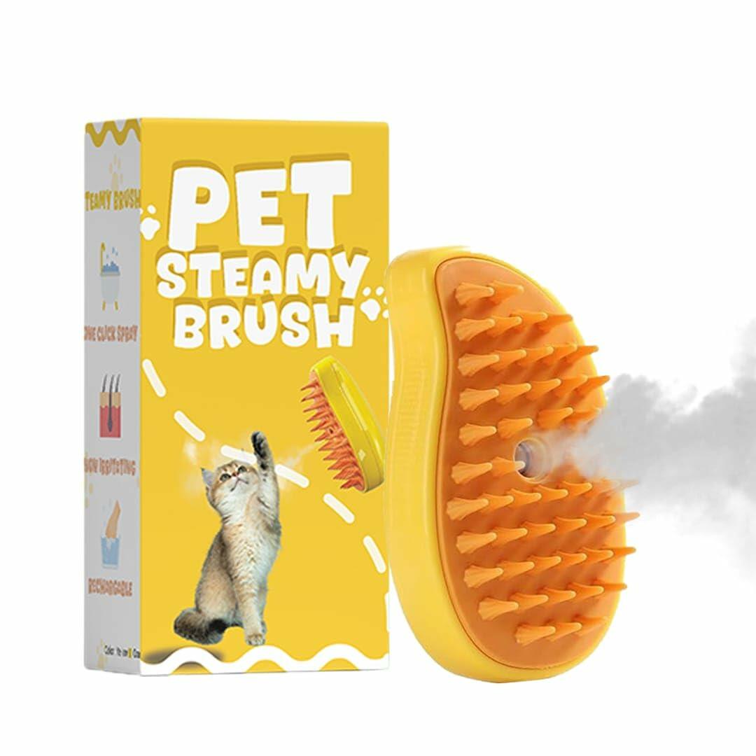 Renforcer 3-in-1 Silicone Cat Brush Groomer Massager Shedding Grooming