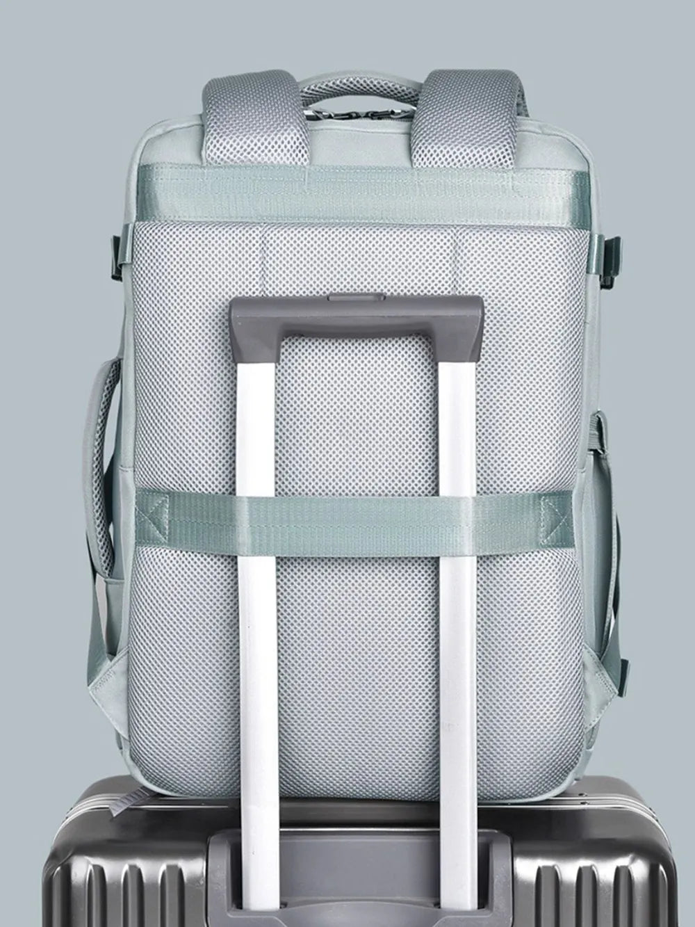 Oxford Cloth Adjustable Straps Backpack Bag